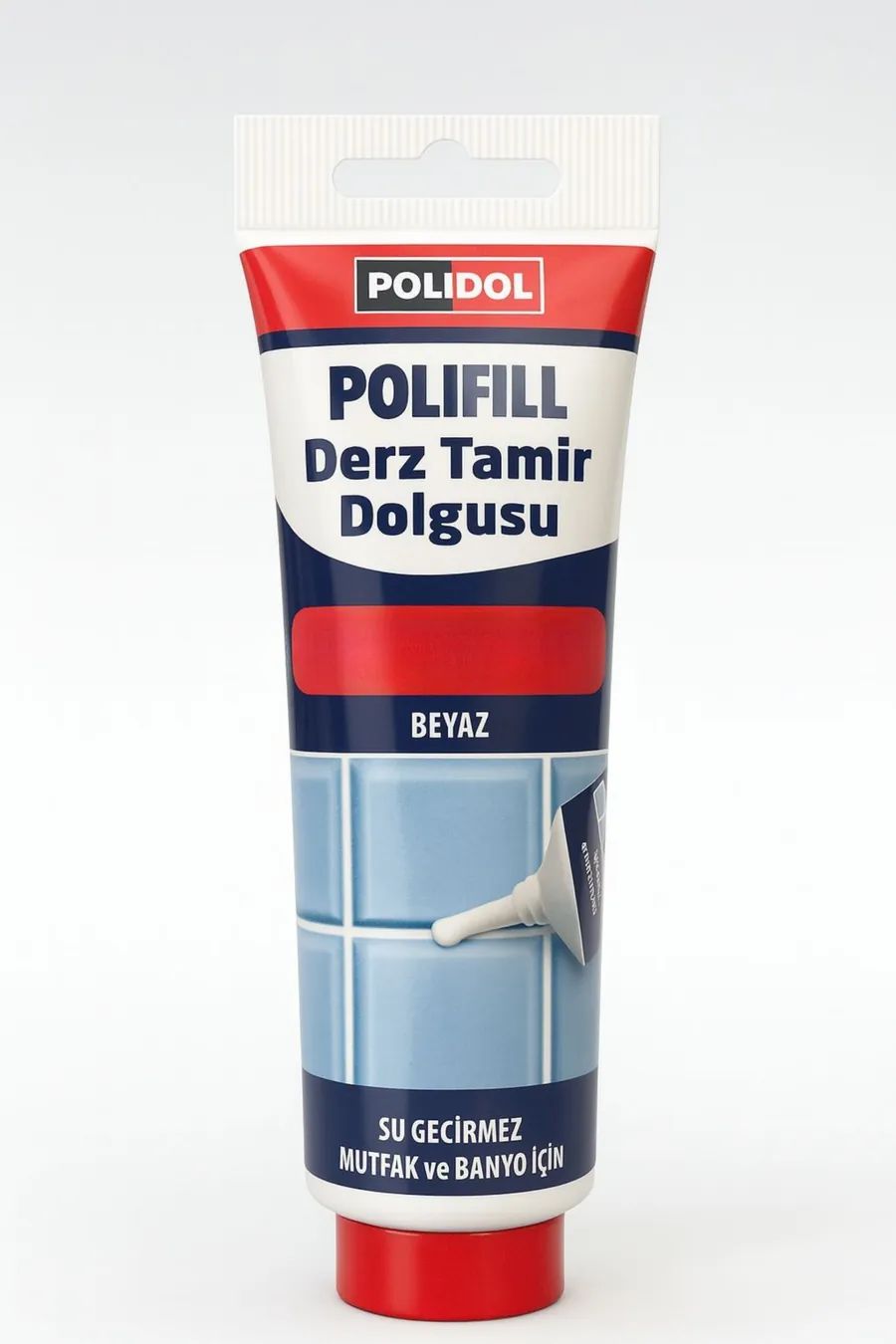 Polifill derz tamir dolgusu tüp ambalaj tasarımı